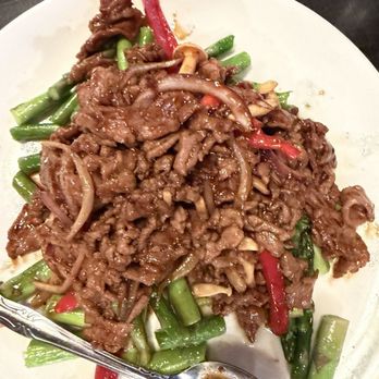 Gourmet House - Asparagus Honey Beef - Dim Sum Near Me - Fremont, California Gourmet House - Asparagus Honey Beef - Dim Sum Near Me - Fremont, California
