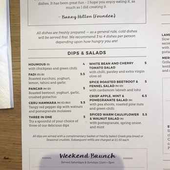 Ceru - Menu 1 - Middle Eastern Near Me - London, XGL Ceru - Menu 1 - Middle Eastern Near Me - London, XGL
