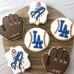 Sugar Trip LA - Dodger cookies