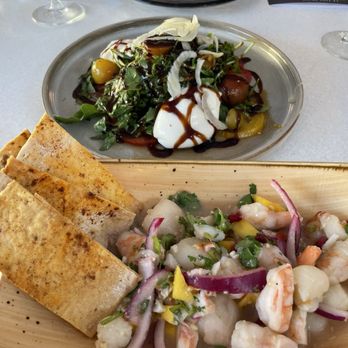 Bolero Restaurante - Ceviche (front) Tomates (back) - Tapas/Small Plates Near Me - Temecula, California
