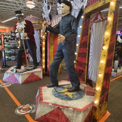 Spirit Halloween - Bakersfield - Half of the scary display when entering
