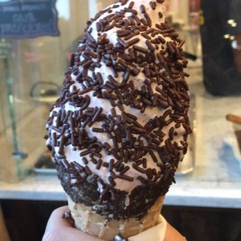 Bmore Licks - The raven: blackberry with Oreo bits - Ice Cream & Frozen Yogurt Near Me - Baltimore, Maryland