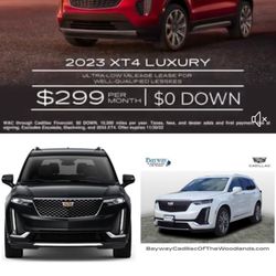 Bayway Cadillac of The Woodlands - Advertisement for Lease Special