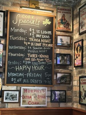 Menu photo 3 Cork Harbour Pub Pittsburgh, PA