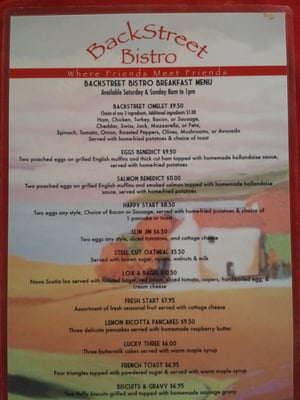 Menu photo 6 Backstreet Bistro Palm Desert, CA Menu photo 6 Backstreet Bistro Palm Desert, CA