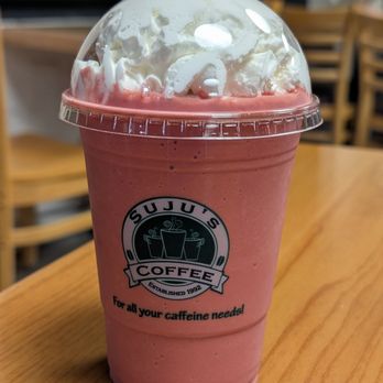 Suju's Coffee & Tea - small red velvet frappe - Coffee & Tea Near Me - Fremont, California Suju's Coffee & Tea - small red velvet frappe - Coffee & Tea Near Me - Fremont, California