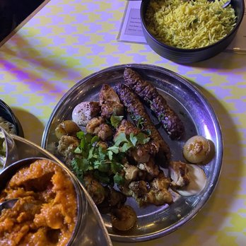 Laser Wolf - Romanian beef and chicken kabobs with rice - Middle Eastern Near Me - Philadelphia, Pennsylvania