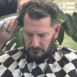The Inglorious Barbers - Before photo, just getting started.