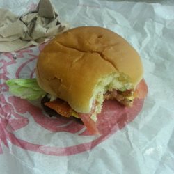 Wendy's - Jr Bacon cheeseburger