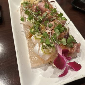 Ginza Sushi - Toro on the Rock Hamachi Belly on the Rock it was so delicious. - Sushi Bars Near Me - San Jose, California