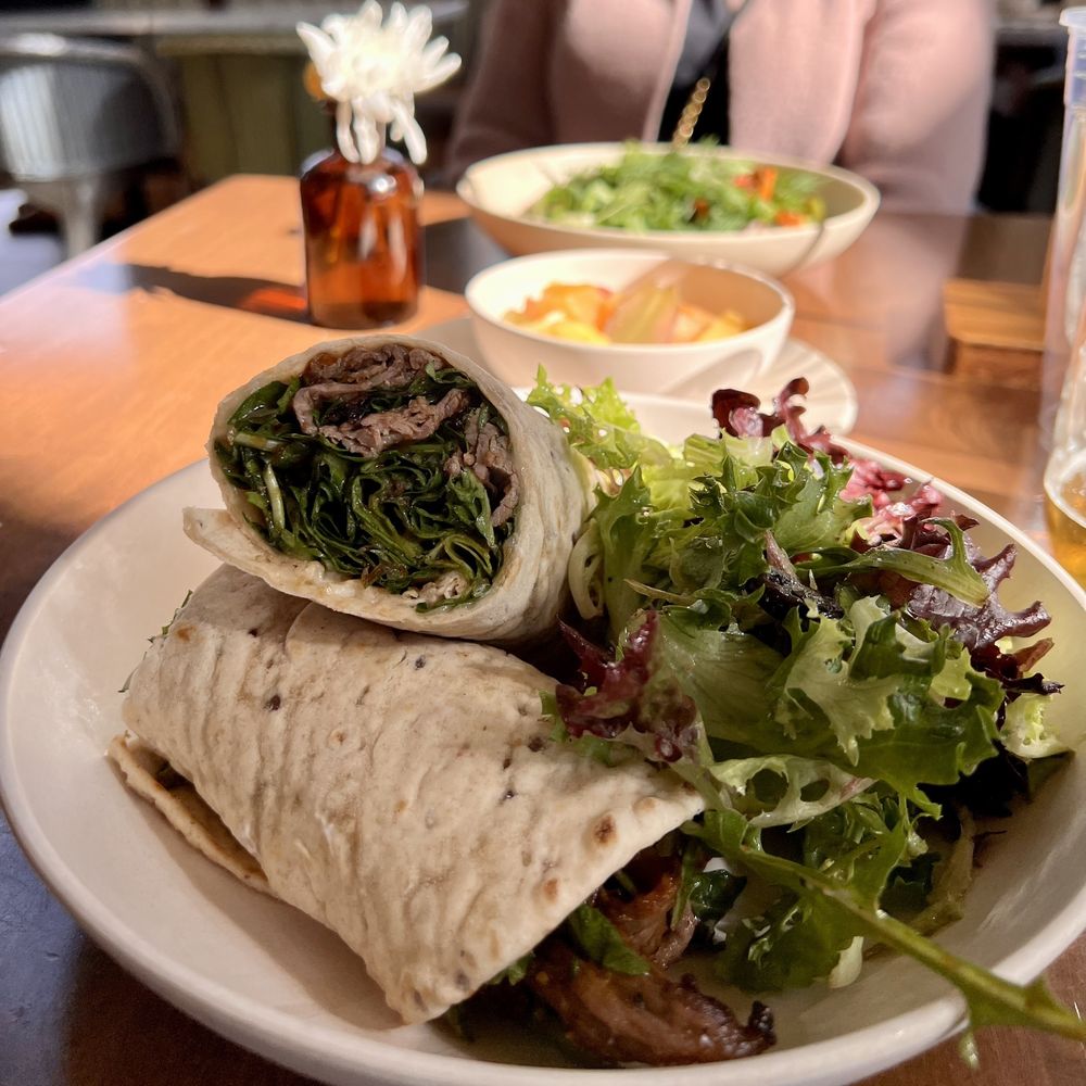 Flower Child - Wonderful steak burrito - New American Near Me - Houston, Texas Flower Child - Wonderful steak burrito - New American Near Me - Houston, Texas