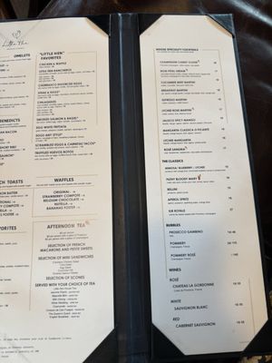 Menu photo 1 Little Hen Weston, FL