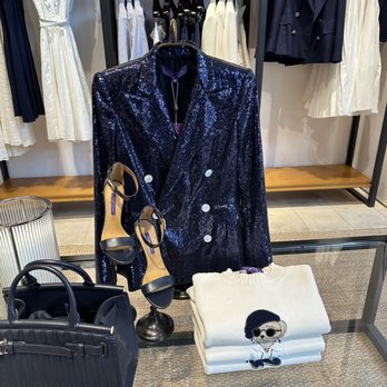 Ralph Lauren - Sparkly Blazer and folded bear sweater - Men's Clothing Near Me - Los Angeles, California Ralph Lauren - Sparkly Blazer and folded bear sweater - Men's Clothing Near Me - Los Angeles, California