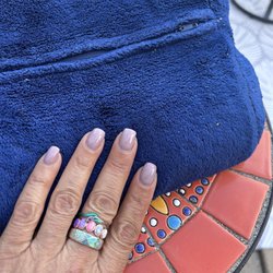 L A Perfection Nails - They were much longer only needed the file.. She wanted to insist on full set ... makes no sense cuz they File OLD STUFF DURING FILL IN !!