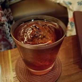 Bar Leather Apron - Leather Soul ( 2015 Leather Soul Knob Creek Single Barrel, Laphroaig 10yr, Cynar, Tobacco Infused Antica Formula, Lemon Sea Salt) - Cocktail Bars Near Me - Honolulu, Hawaii