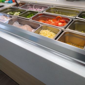 Subway - a variety of food items in a buffet - Sandwiches Near Me - Silver Spring, Maryland