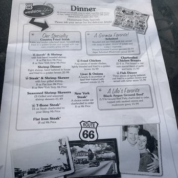 Westside Lilo's Cafe - Dinner Menu - Breakfast & Brunch Near Me - Seligman, Arizona Westside Lilo's Cafe - Dinner Menu - Breakfast & Brunch Near Me - Seligman, Arizona