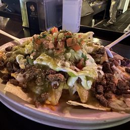 Asada nachos Asada nachos