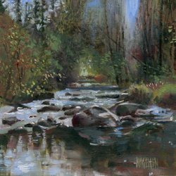 Magellen Fine Art - Evan's Creek, southern Oregon