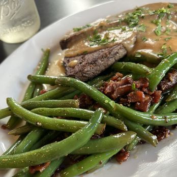 The 49th - fresh green beans with bacon - Burgers Near Me - Littleton, Colorado The 49th - fresh green beans with bacon - Burgers Near Me - Littleton, Colorado