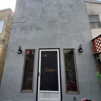 JG First Class Painting - Stucco had hairline cracks everywhere. Juan sealed and painted so it will remain stable for years - Painters Near Me - Philadelphia, Pennsylvania JG First Class Painting - Stucco had hairline cracks everywhere. Juan sealed and painted so it will remain stable for years - Painters Near Me - Philadelphia, Pennsylvania