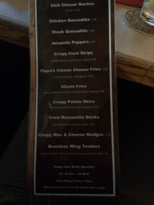 Menu photo 5 Pippa's Sports Cafe Danbury, CT