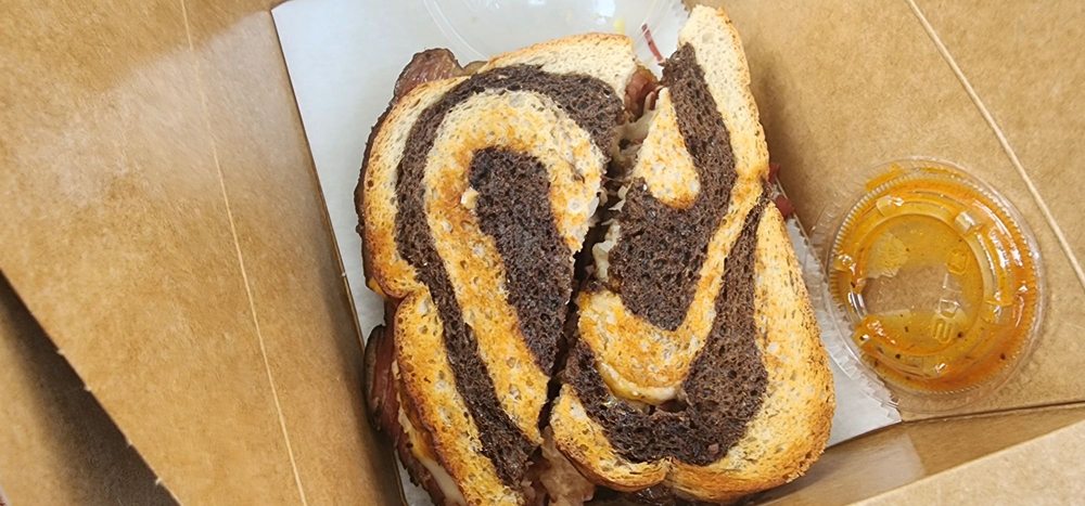 Food from Hootenanny’s BBQ