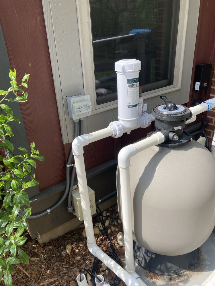 Slide of Pool Plumbing Services