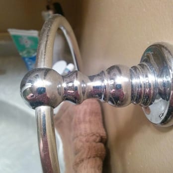 Maids with Flowers - Didn't clean the bathroom hand-towel holder. - Home Cleaning Near Me - Fairfax, Virginia Maids with Flowers - Didn't clean the bathroom hand-towel holder. - Home Cleaning Near Me - Fairfax, Virginia