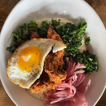 The Daily Ration - Chicken and Grits - Breakfast & Brunch Near Me - Chattanooga, Tennessee The Daily Ration - Chicken and Grits - Breakfast & Brunch Near Me - Chattanooga, Tennessee