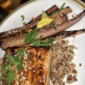 The Third Place - Miso Salmon - Bars Near Me - Lancaster, California