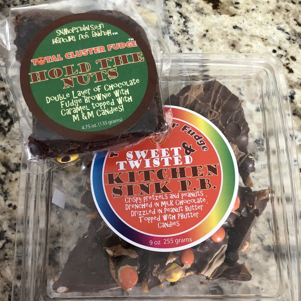 Total Cluster Fudge - Brownie and Bark - Bakeries Near Me - Brighton, Michigan Total Cluster Fudge - Brownie and Bark - Bakeries Near Me - Brighton, Michigan