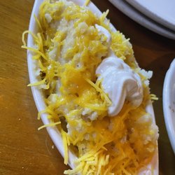 Luke's Pub & Steak House - Loaded mashed potatoes
