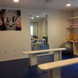 Marcelo Garcia Jiu Jitsu Association - Boys locker room w private bathroom and shower