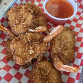 Sunset Beach Bar & Grill - Coconut shrimp - American Near Me - Sint Maarten, Virgin Islands Sunset Beach Bar & Grill - Coconut shrimp - American Near Me - Sint Maarten, Virgin Islands
