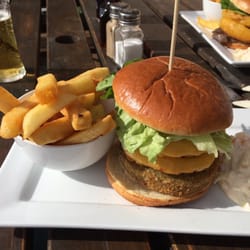 Kimberley Inn - Veggie burger for tea