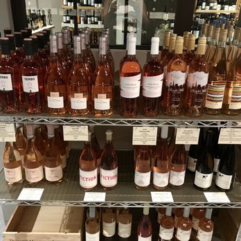 Cordial Cellar + Lounge - Their Rosé shelf - Wine Bars Near Me - Castro Valley, California