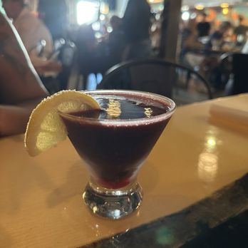 Flux Restaurant and Bar - Blueberry Lemon Drop Martini - Bars Near Me - Lisbon Falls, Maine Flux Restaurant and Bar - Blueberry Lemon Drop Martini - Bars Near Me - Lisbon Falls, Maine