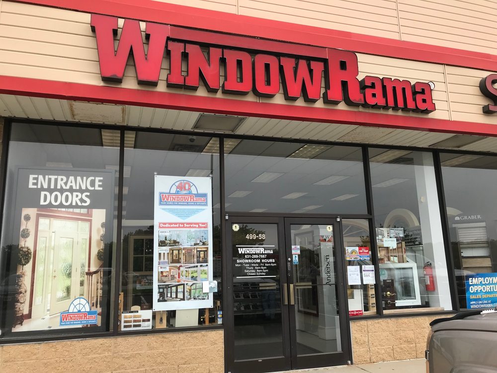 WINDOWRAMA Updated October 2024 499 Sunrise Highway North Service