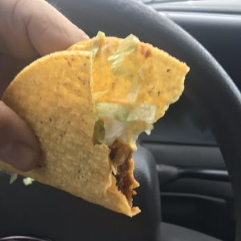 Taco Bell - Taco side view - Fast Food Near Me - Jeffersontown, Kentucky Taco Bell - Taco side view - Fast Food Near Me - Jeffersontown, Kentucky