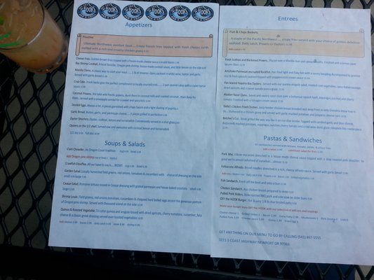 Menu photo 7 Off the Hook Bar & Grill Newport, OR
