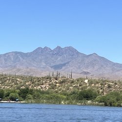 Precision Marine - Four Peaks on a beautiful day