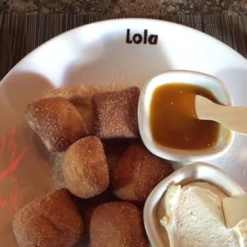 Lola - Made to order donuts with vanilla mascarpone and apricot jam. - Greek Near Me - Seattle, Washington Lola - Made to order donuts with vanilla mascarpone and apricot jam. - Greek Near Me - Seattle, Washington
