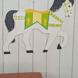 Yellow Brick Road Ice Cream Carousel - Horse