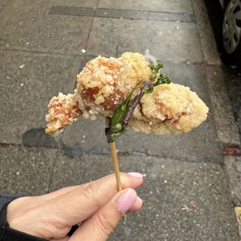 Sweetheart Cafe - popcorn chicken. super moist chicken, not oily and delicious! $8.10  2/19/2024 - Juice Bars & Smoothies Near Me - Berkeley, California