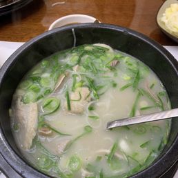 Pork bone soup with mixed meat Pork bone soup with mixed meat