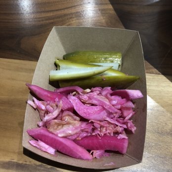 Cafe Du Liban - Turnips and pickles. Some of the cabbage was getting too old. - Middle Eastern Near Me - Tarzana, California Cafe Du Liban - Turnips and pickles. Some of the cabbage was getting too old. - Middle Eastern Near Me - Tarzana, California