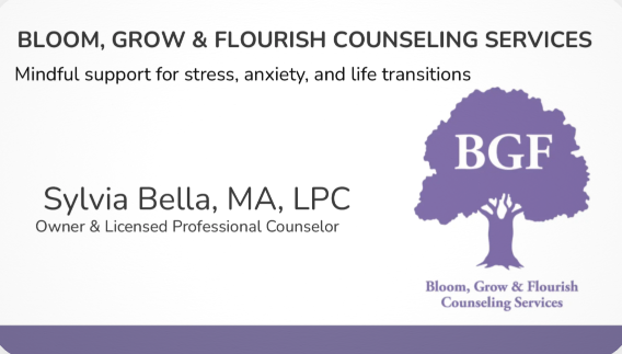 Bloom Grow & Flourish Counseling Services - grief counselor in Butler, PA