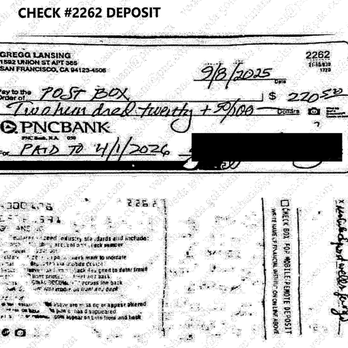 Post Box - PNC check #2262, dated 9/8/2025, deposted by Post Box. - Notaries Near Me - San Francisco, California Post Box - PNC check #2262, dated 9/8/2025, deposted by Post Box. - Notaries Near Me - San Francisco, California
