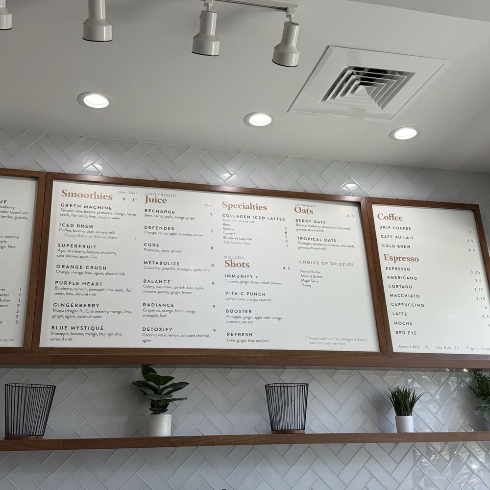 Toastique - Menu - Juice Bars & Smoothies Near Me - Denver, Colorado